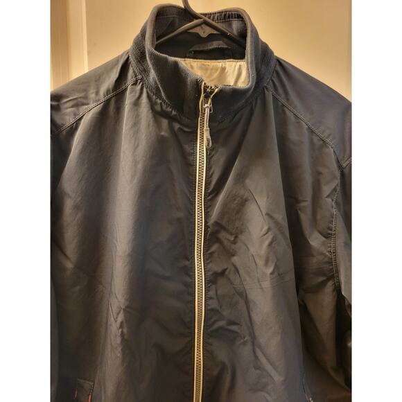 Tommy Bahama Mens Catalina Cruiser Full Zip Bomber Soft Shell Jacket Black MED - Picture 2 of 8